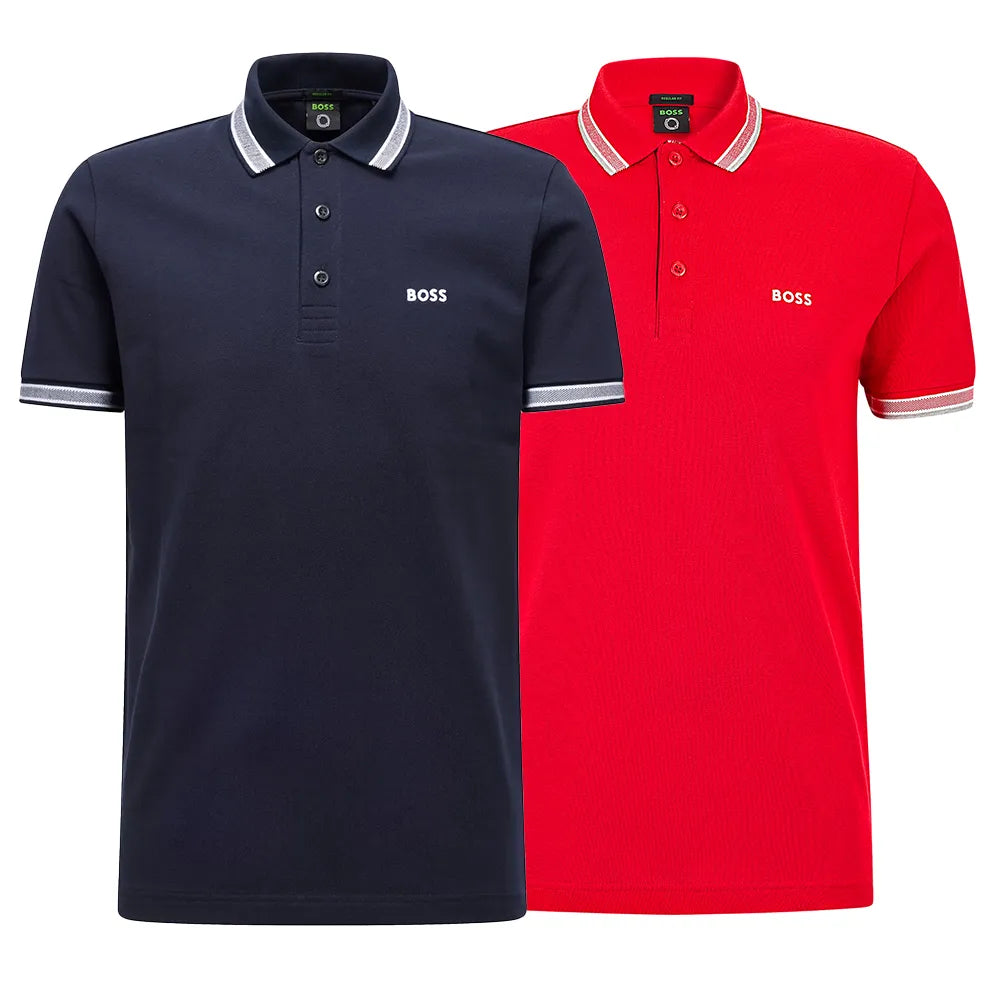 [Buy 1 Get 2] Boss Essential Polo Shirt Set