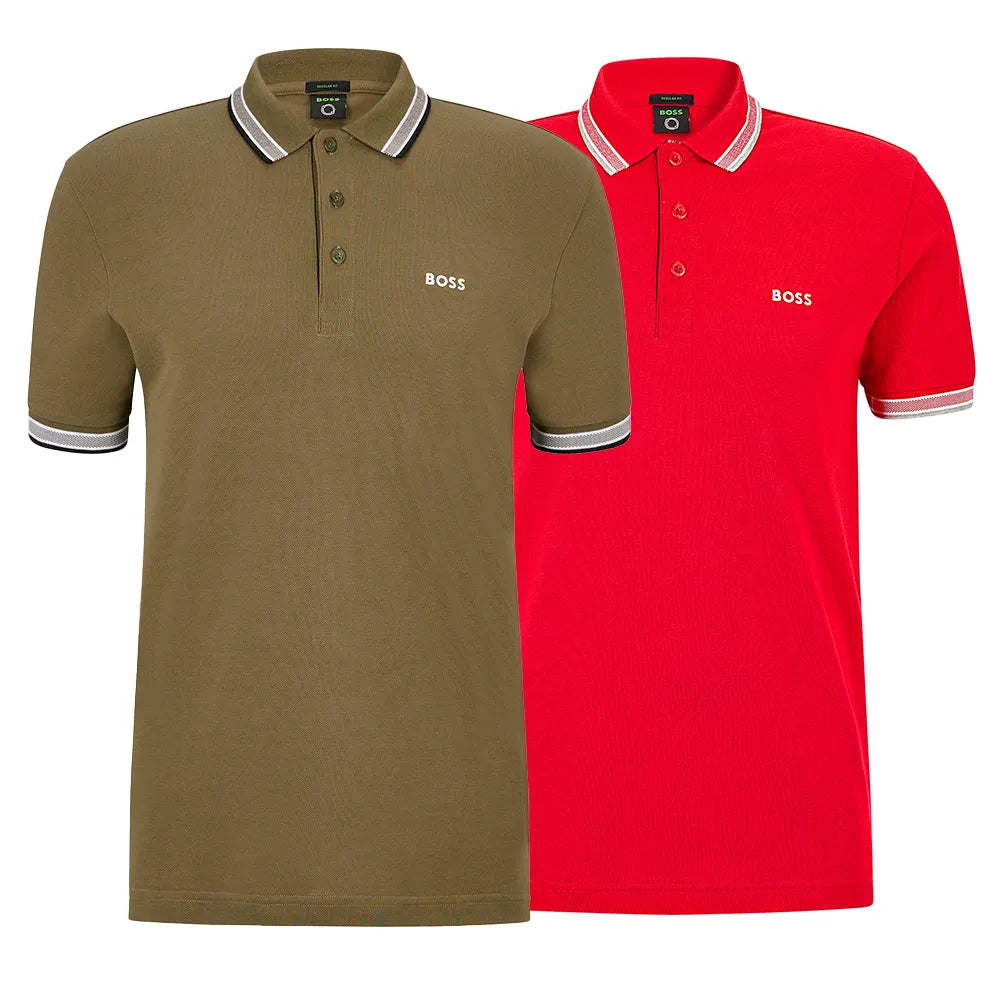 [Buy 1 Get 2] Boss Essential Polo Shirt Set