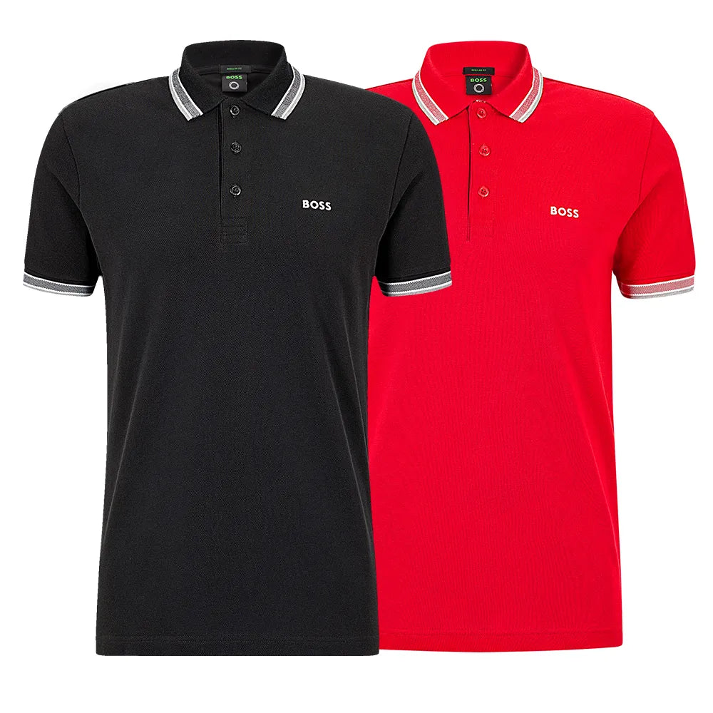 [Buy 1 Get 2] Boss Essential Polo Shirt Set