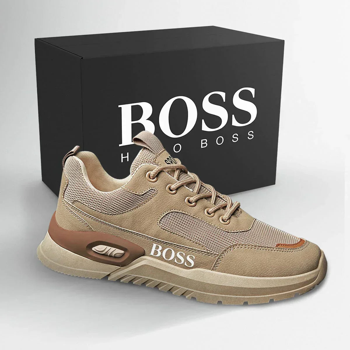 Boss Sport Trainers + Dior Sauvage Perfume 100ml